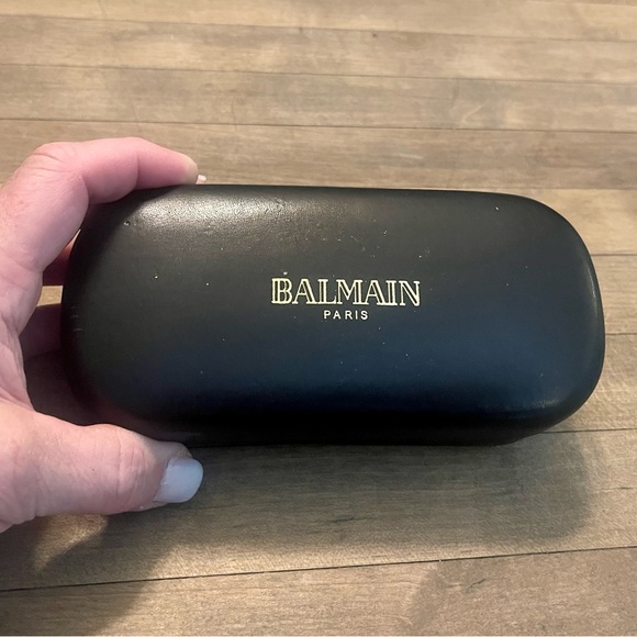 Black Balmain Sunglasses Case - Picture 1 of 3